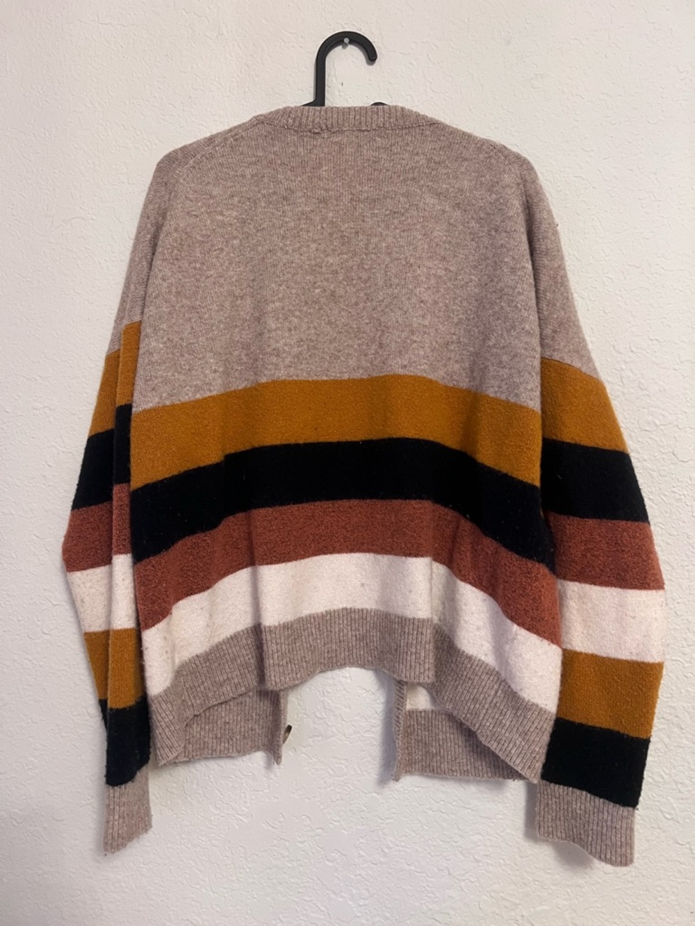 Madewell Heathered Taupe Knit Sweater - Picture 2 of 4